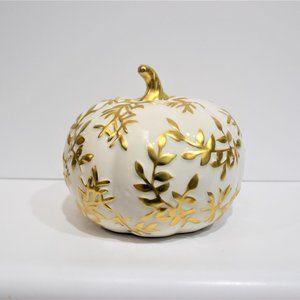 Gold and White Pumpkin